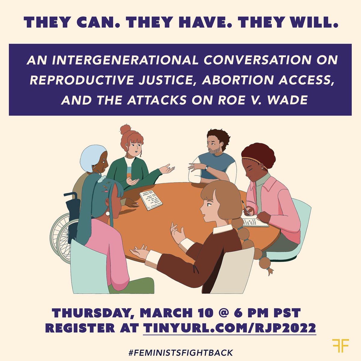 SophiaArmen's tweet photo. Tomorrow!

This summer is the biggest challenge to our reproductive rights in generations. Millions of people’s rights will be stolen

Fight back. On abortion provider appreciation day, join youth org @thefeministfrnt for “They Can. They Have. They Will” https://t.co/tHcPeoQF7t https://t.co/1f6ikrxQUI