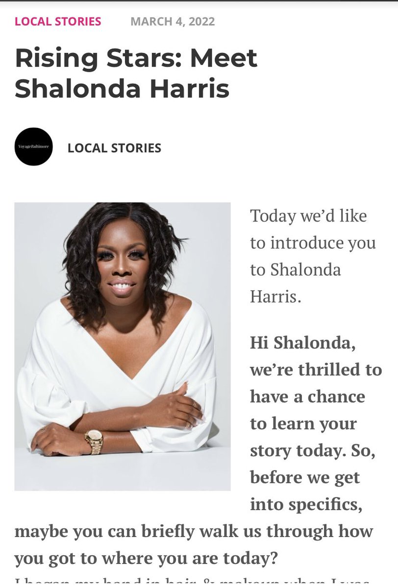 ShalondaNichole's tweet photo. Check out this pretty cool article
https://t.co/ddno2ikON5 #dmv #stylist #InternationalWomensDay https://t.co/0H1uqNw5ac