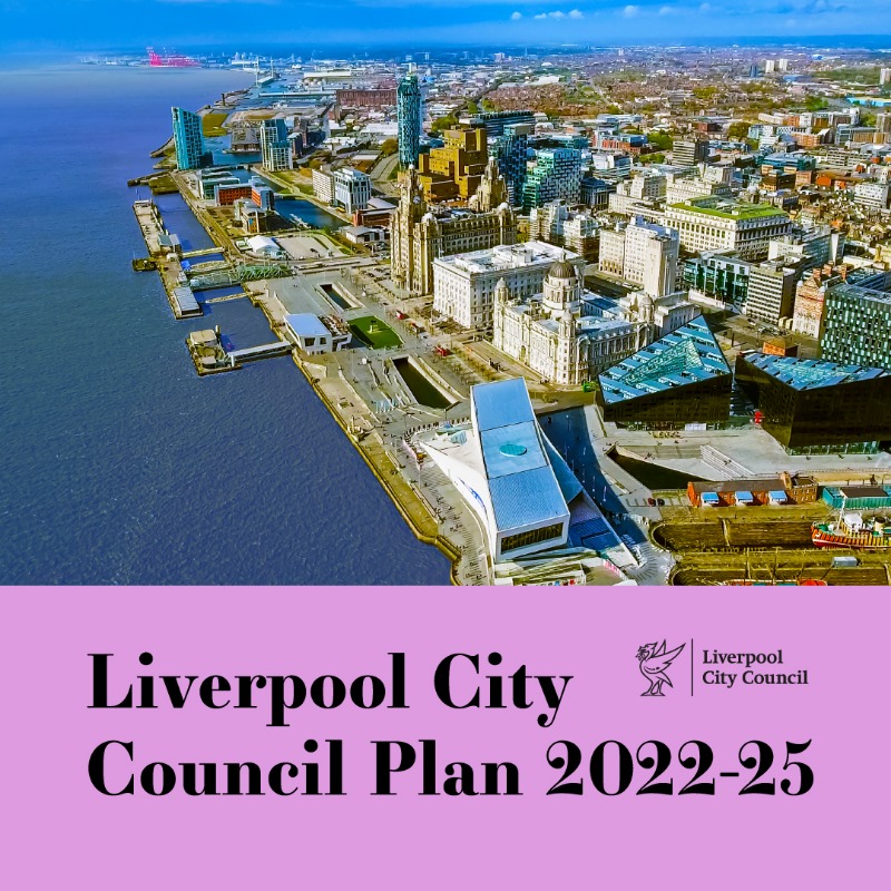 lpoolcouncil's tweet photo. Our Council Plan outlines how we'll transform services, putting residents at the heart of everything we do. Each decision will be viewed through a Triple Lock: the impact on people, planet &amp; equality.  

Read the plan: https://t.co/QIGCGY4ByM

#ImprovingLiverpool #TheNextChapter