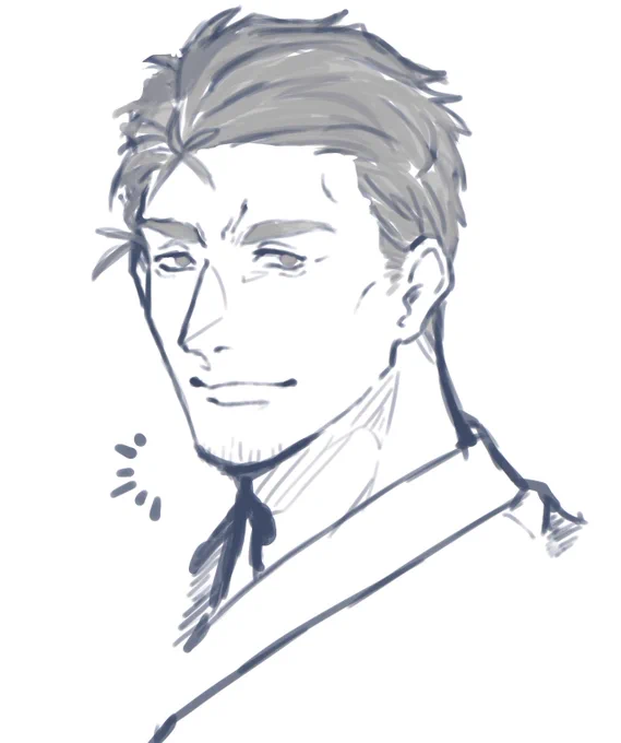 顔だけ描きたかったらくがき 