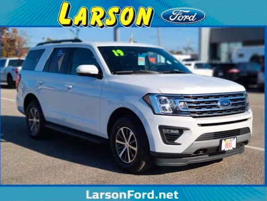 LarsonFord's tweet photo. The Larson Ford Real Deal Used Car of The Week!
💥 Price drop by $10,086

Looking for a used vehicle? Drive home this 2019 Ford Expedition, today!

Shop now: https://t.co/2h3HUf2Lje https://t.co/LJG93fCLJa