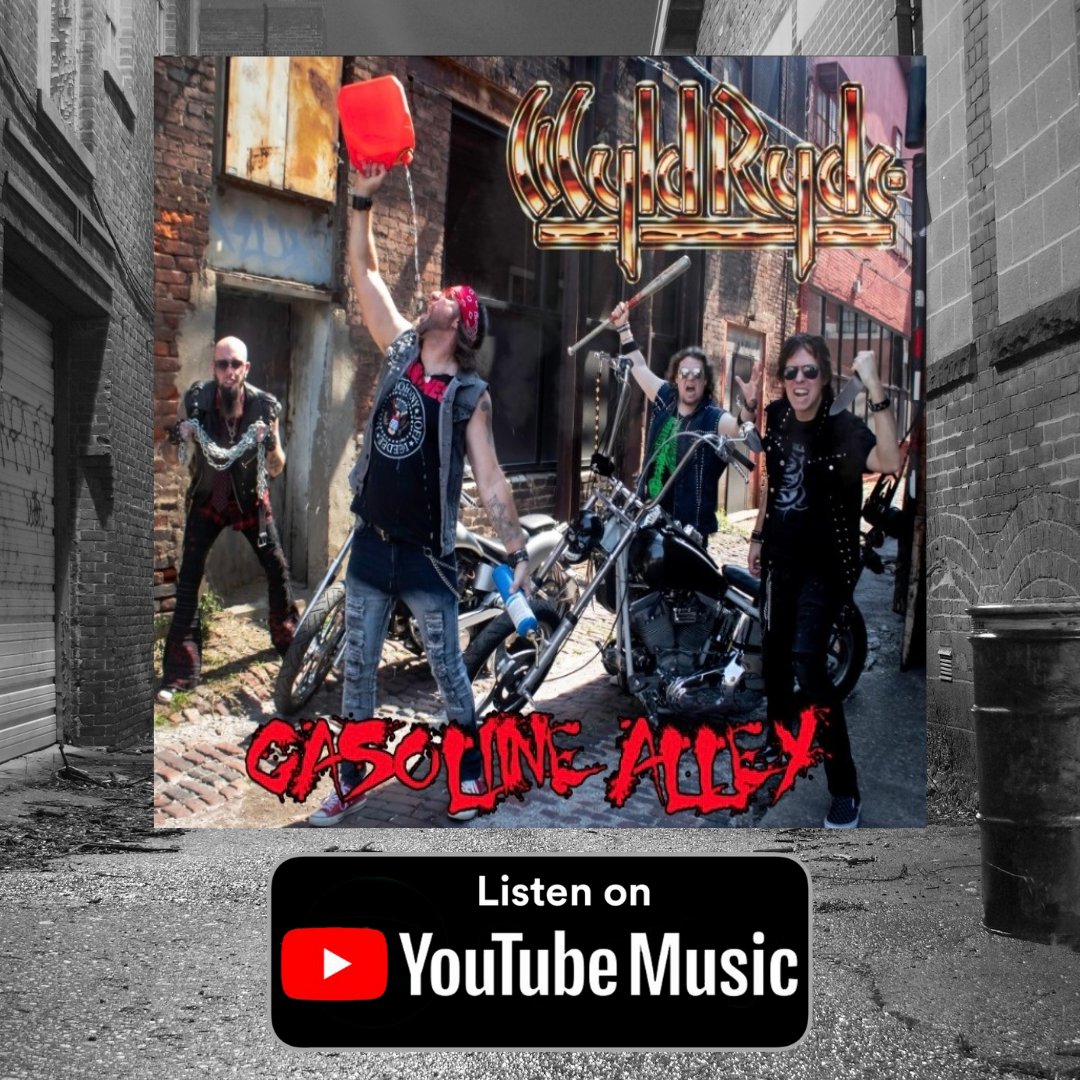 WYLD RYDE is available worldwide on YouTube Music, lnk.to/Wyldryde/youtu…

#hardrock #heavymetal #gasolinealley #newmusic #wyldryde