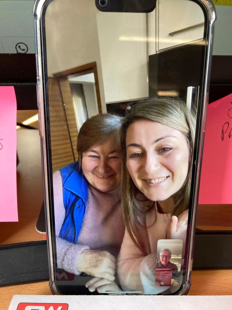 alanj555's tweet photo. This picture means everything. @mills_olya finally together with her mum in #Germany today. Now the next step #UKVISA Long journey to #Düsseldorf on Friday to do #passport #biometric #data #VISASforUkrainians #Ukraine️ #UkraineWar #family #home https://t.co/iWfsbP0Dxh