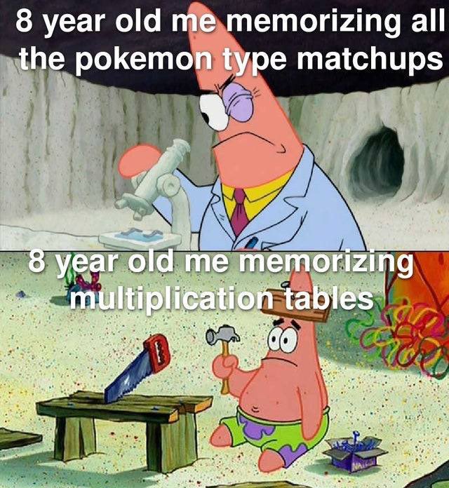PokemonBeWillin's tweet photo. Pokémon > School https://t.co/OWmyLldxOp
