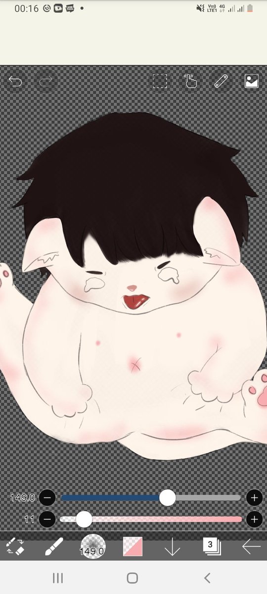 musun_mm's tweet photo. ใกล้จะเสร็จแล้วคับ😭🤘🏽💖 น้องเหมียวตะยองจ่อกเลียจุจู๋วไม่ถึง🥺 https://t.co/j3XvISYmtD