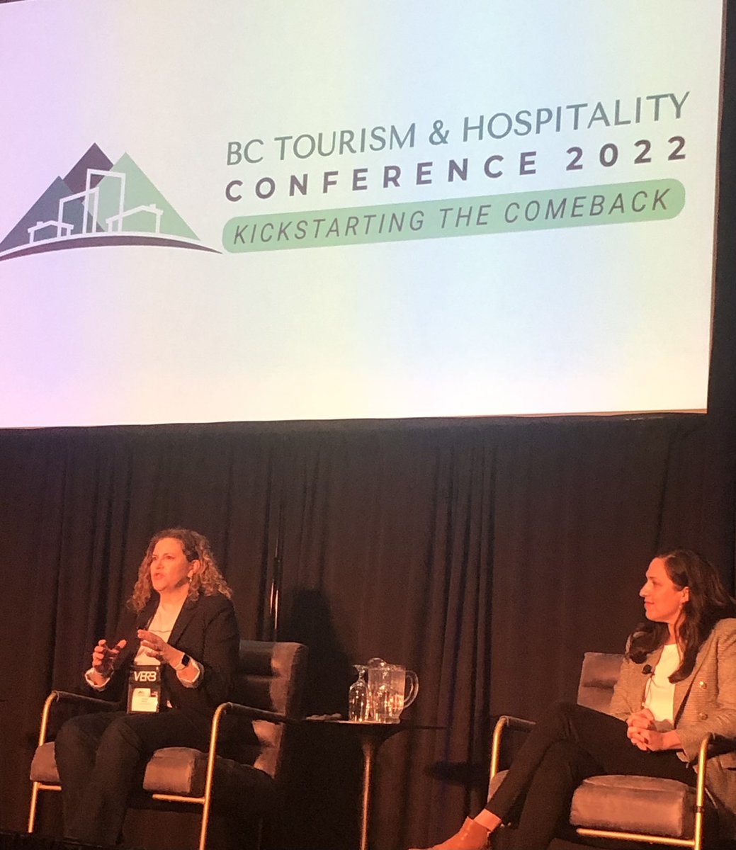 Always_Care_Inc's tweet photo. Jennifer Horsnell, Tourism Kelowna, and an excellent first panel at the BC Tourism and Hospitality Conference.

One of the key conclusions was a focus on partnerships. Couldn’t agree more.

It’s in our motto: Communicate, Collaborate, Contribute!

#kickstartingthecomeback https://t.co/Eag3HYTgHr