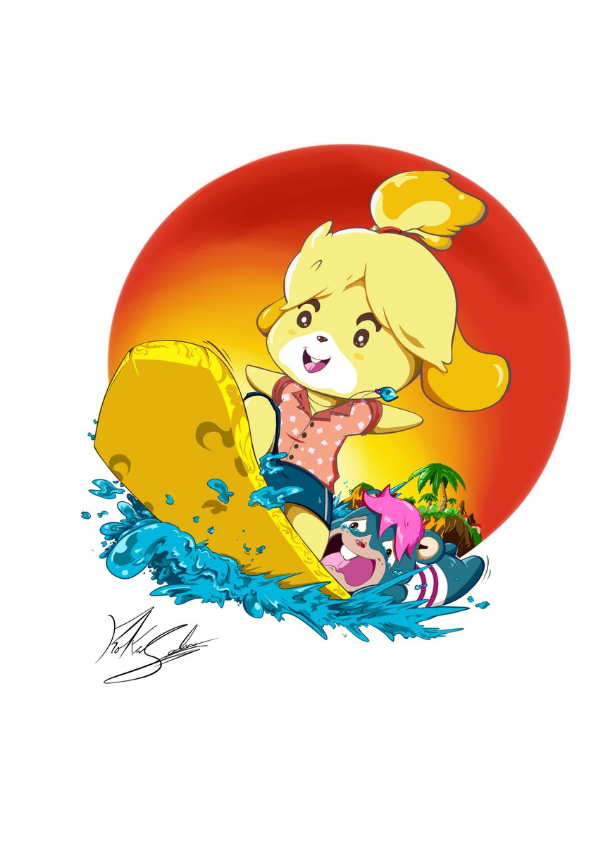 RokuSolrac's tweet photo. En cuanto a criaturas adorables, Canela y Chusquis de Animal Crossing se llevan la palma!!! #Canela #games #animalcrossing #draw #work  #art #fanart #drawing #digitalwork  #paint #painting #game #nintendo #Lovely #illustration #digitaldrawing #paint #digitalpainting #Chusqui https://t.co/c7H0CbJVNu