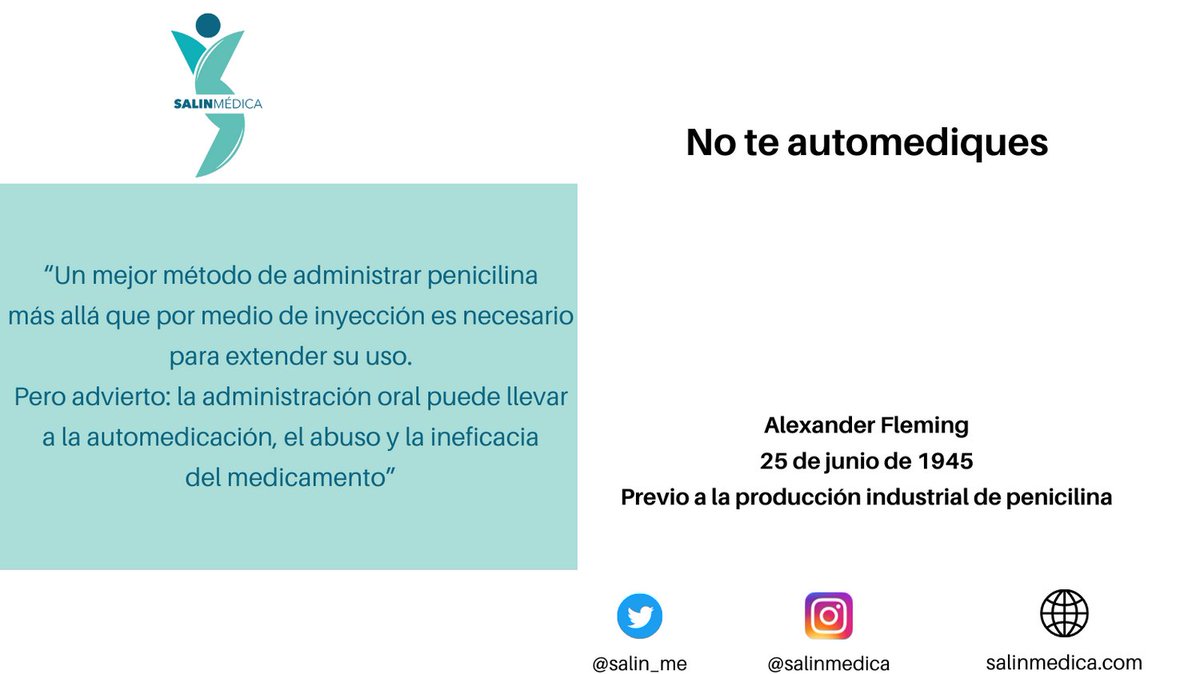 salin_me's tweet photo. Evitemos la resistencia a los antimicrobianos, no te automediques y concluye los tratamientos antimicrobianos que te recomiende tu médico

#resistencia #bacteriana #antibioticos #antimicrobianos https://t.co/SoFfjDUClT