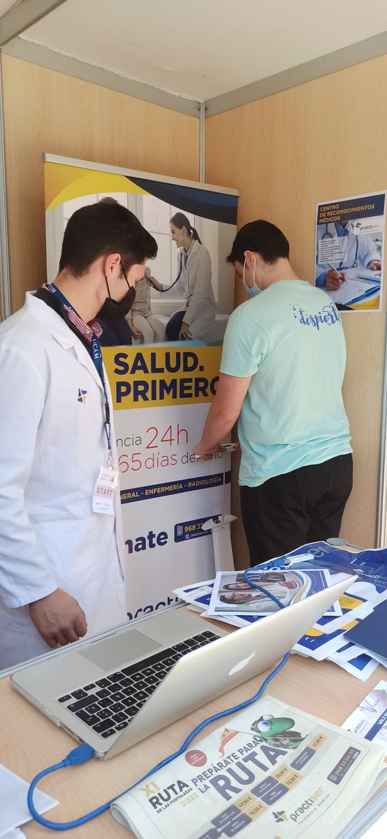 practiser_am's tweet photo. Gran éxito de la III Feria de Salud y Deporte organizada por la UCAM. Para Practiser es un orgullo poder seguir apoyando a esta gran institución docente tan implicada en el Deporte de Cartagena y la Región de Murcia.
#saludydeporte
#cartagena
#Practiser https://t.co/xVsBf7Y3GL
