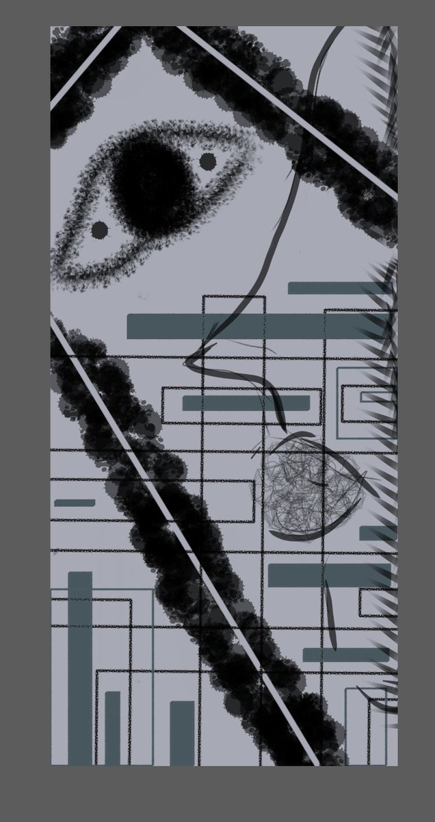 Displaced.. 
#Doodles #illustration #graphics