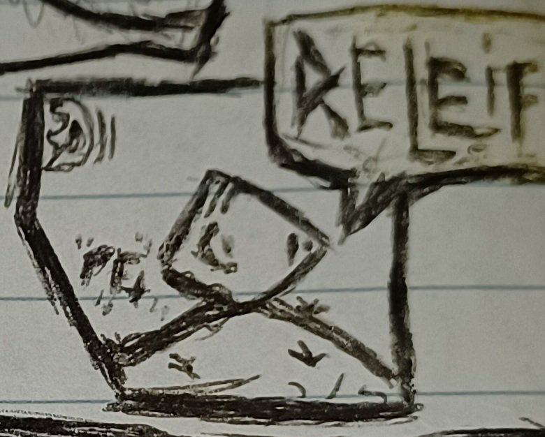 AndeeDahlen's tweet photo. #MrSquare farts. By Andrew Rey Dahlen 2007 #workdrawing #fart @AndeeDahlen https://t.co/FLeTuiBrU8