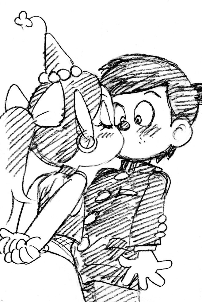 コミケのサークルカットこれにしたけど、まだ、やろうとしていた怨夜巫女ネタすら消化していないのだよ。

>アク〇娘 