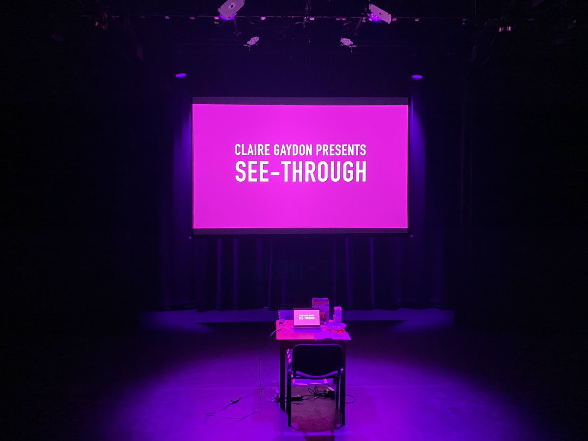_claire_gaydon's tweet photo. In love with the space @ArtsatOFS 😍
#SeeThroughPlay opens at 7.30pm tonight https://t.co/qRn4iHG2or https://t.co/PbAV5XB1Al