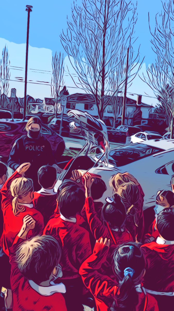 HTrinitySchool's tweet photo. Our kindergarten students are learning about Community Helpers, and they were lucky to have a visit today from our school liaison officer. Thank you Constable Bams! @nvanrcmp https://t.co/UirBGikG0l