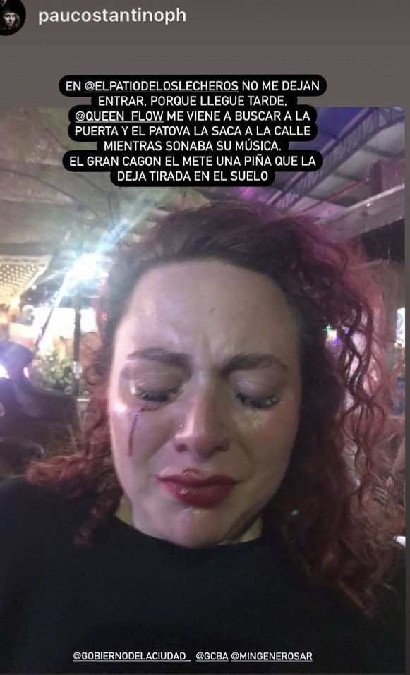 Bigotedechivo's tweet photo. En el Patio de Lecheros contrataron una DJ para que toque en el dia de la mujer y uno de seguridad LA CAGO A PALOS.

No hay remate https://t.co/XhYxIkVBZc