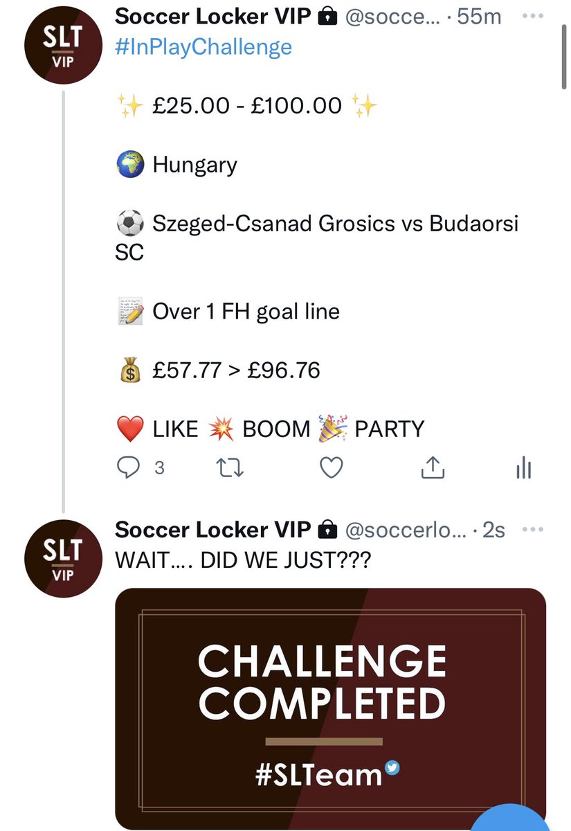 Soccer Locker Tips tweet media