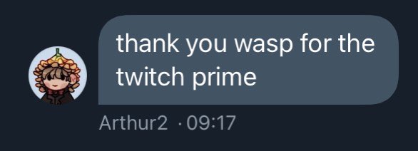 ArthirdQuotes's tweet photo. #arthird : thank you wasp for the twitch prime
#arthirdquotes https://t.co/Hj4iRtYH1l