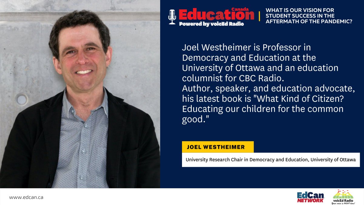 EdCanPub's tweet photo. Does our focus on individual achievement & a culturally narrow knowledge base equip students to become global citizens?
Don’t miss @joelwestheimer’s article, out soon! 🔗 https://t.co/RUv9xSfdcl! He explores our guiding question through Lens #4: educating for global citizenship. https://t.co/wcBEpMbQyc