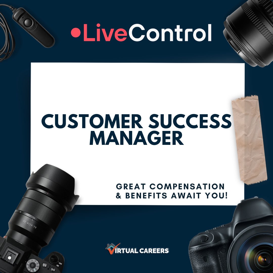 career_virtual's tweet image. LiveControl is looking for a Customer Success Manager!
Start your career: virtual-careers.com/job/customer-s…

#LiveControl #Career #Hiring #photography #Design #Art #Film #manager
#teamplayer #success