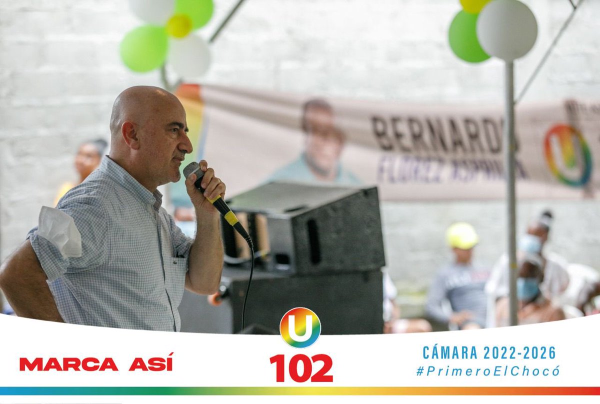 Nos la seguimos jugando por la juventud, la inclusión y el relevo, hacia los liderazgos capacitados y comprometidos, Vota Primero el Chocó, Vota U 102 #PrimeroElChocó