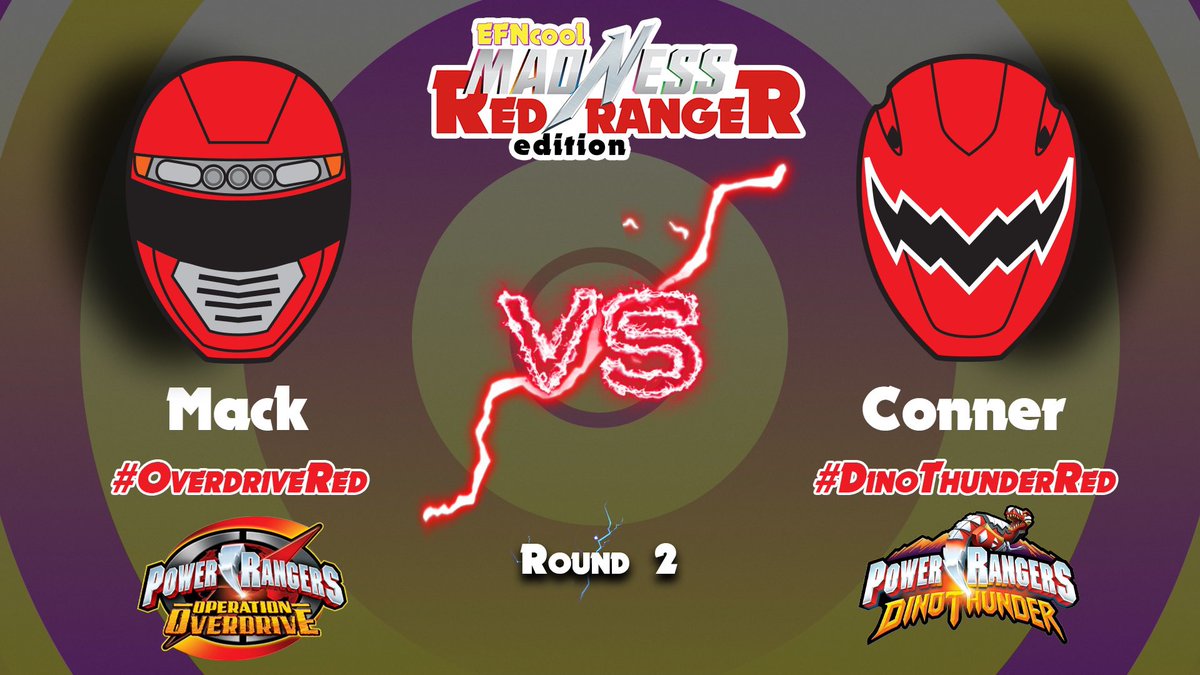 EFNcool's tweet photo. Round 2 of #EFNcoolMadness is now open. You’ve got 23 hours to vote!
Reply with the hashtag of who you’re voting for!
#OverdriveRed
Or
#DinoThunderRed
1 vote per Twitter name, doubles or voting for both voids your vote
Results -> https://t.co/xRWtNVP6c1 https://t.co/KpHX8YVSmk