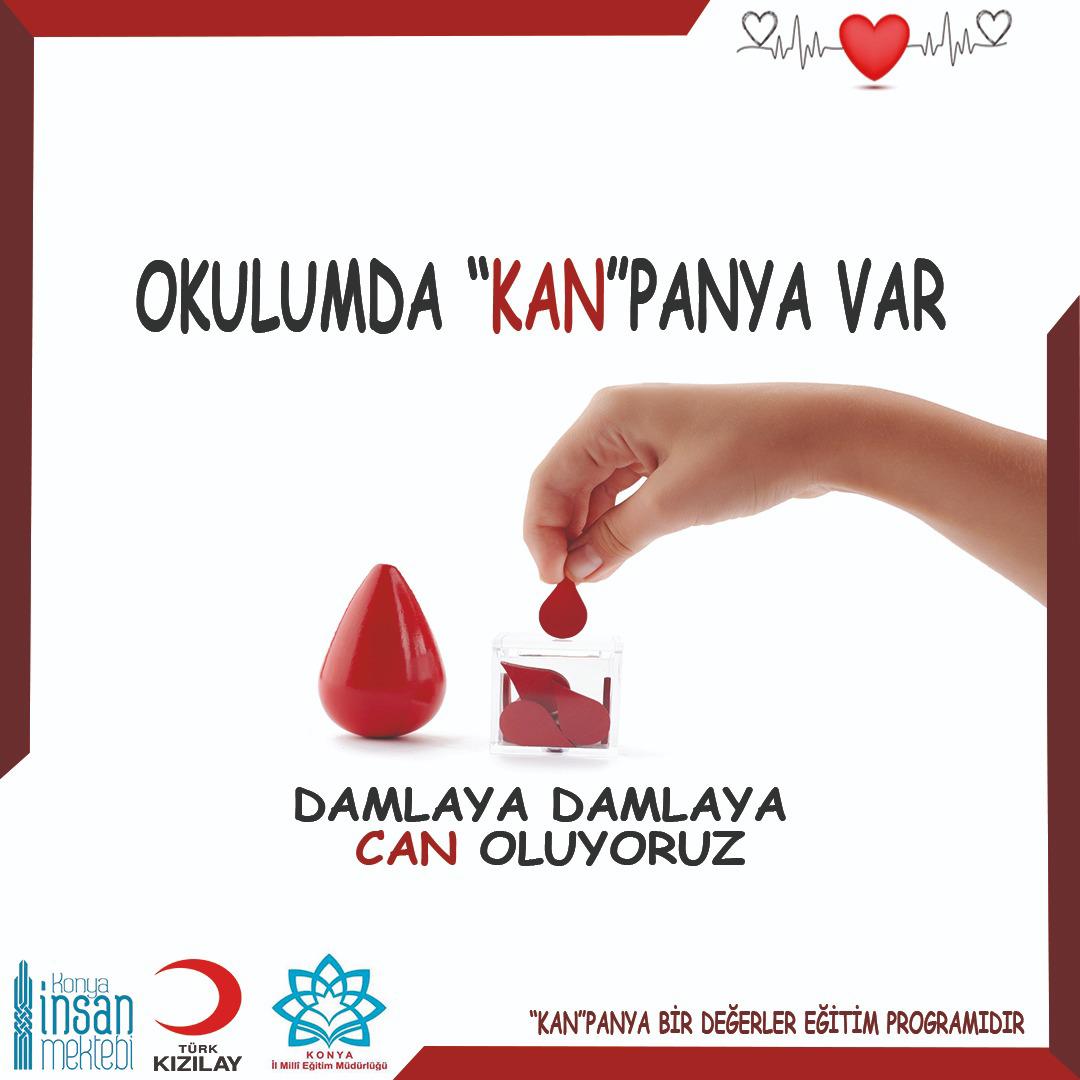 #OkulumdaKanpanyaVar
 <a href="/tcbestepe/">T.C. Cumhurbaşkanlığı</a>
<a href="/tcmeb/">Millî Eğitim Bakanlığı</a> <a href="/TCKonyaValiligi/">Konya Valiliği</a>
<a href="/Konyabuyuksehir/">Konya Büyükşehir Belediyesi 🇹🇷</a>
<a href="/drkerem/">Kerem Kınık</a> 
<a href="/u_ibrahim_altay/">Uğur İbrahim Altay</a> <a href="/konyamem/">Konya İl MEM</a>
<a href="/SeyitAliBuyuk/">Seyit Ali Büyük</a> <a href="/insanmektebi/">Konya İnsan Mektebi</a>
<a href="/KanverOrg/">Türk Kızılay Kan Hizmetleri</a>