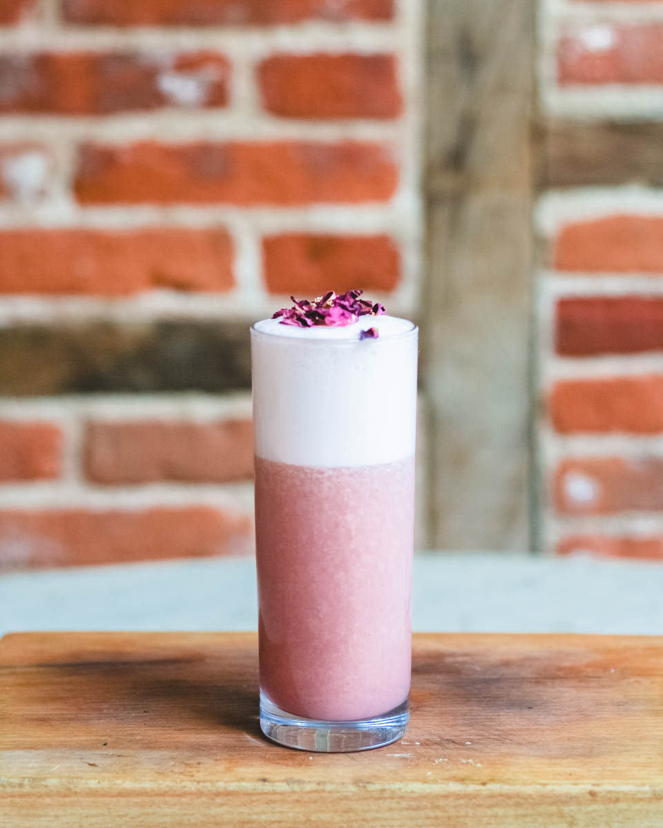 Spring is coming and we have the perfect seasonal cocktail for you to try! 

The Rose &amp; Rhubarb Gin Fizz: 
-Hendricks Gin, Prosecco, Rhubarb Syrup, Rose Water, Grenadine, Lemon🍋

View menu: byfords.org.uk/cafe/dinner