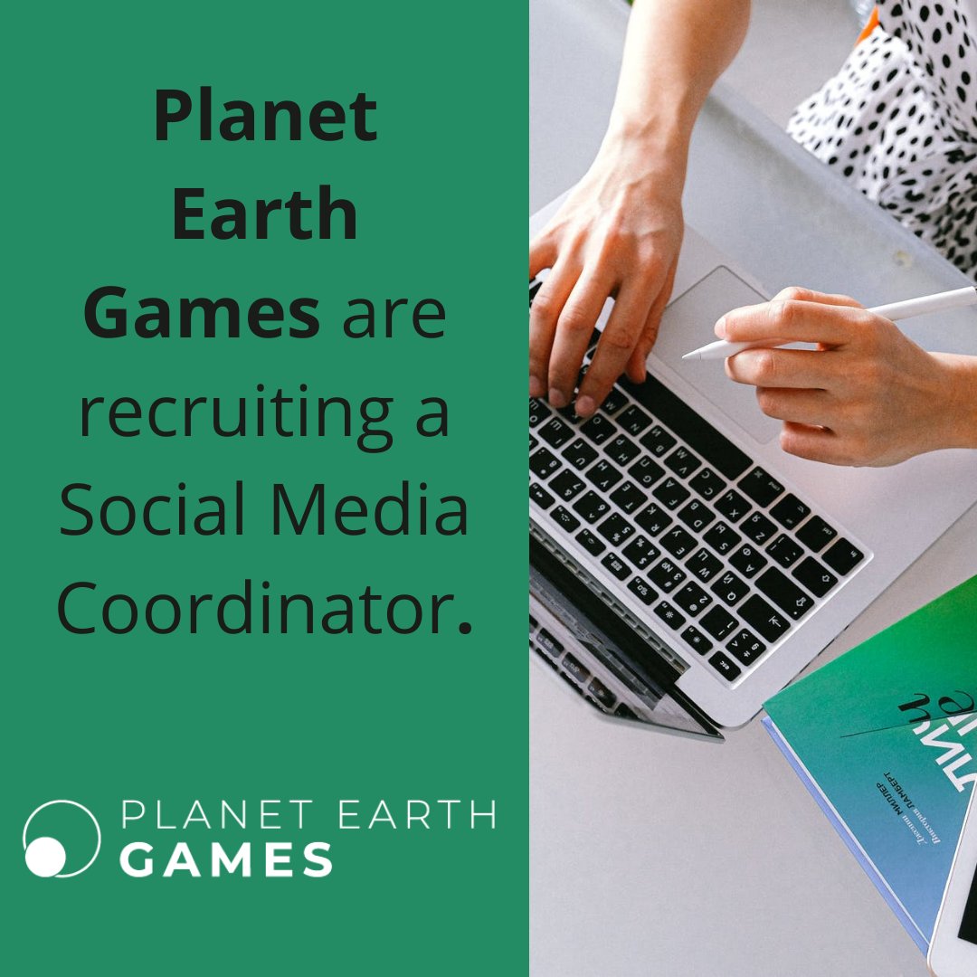 A student is sought as a Social Media Coordinator for <a href="/oneplanet_earth/">Planet Earth Games</a>. 

⭐If you think you have the creativity for this role, find out more here: ex.ac.uk/cZq 

#internship #studentopportunity #employabilityskills #exeteruni #socialmedia