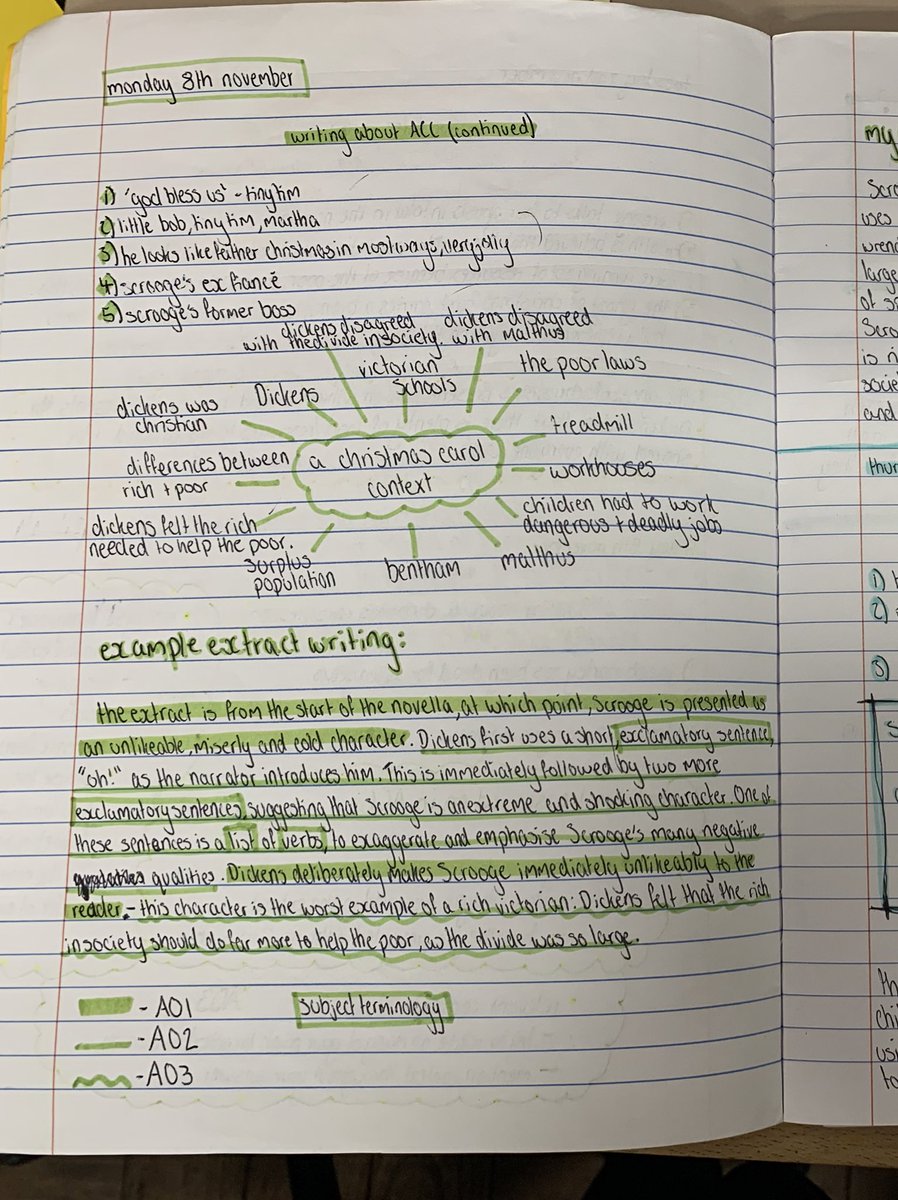 Looking at students’ books is something I often procrastinate but today, looking at my Y10 books was an absolute pleasure. So proud of their work. This wasn’t a tick and flick thing - I just looked over it and put a summative comment as shown. Hoping to encourage pride in work.