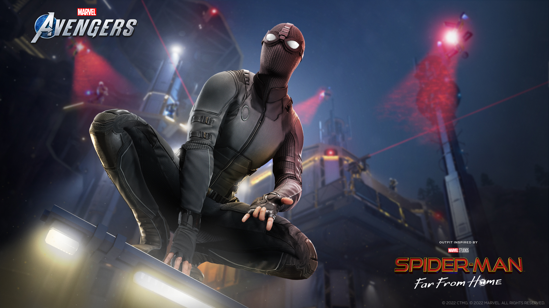 Avengers night clearance suit