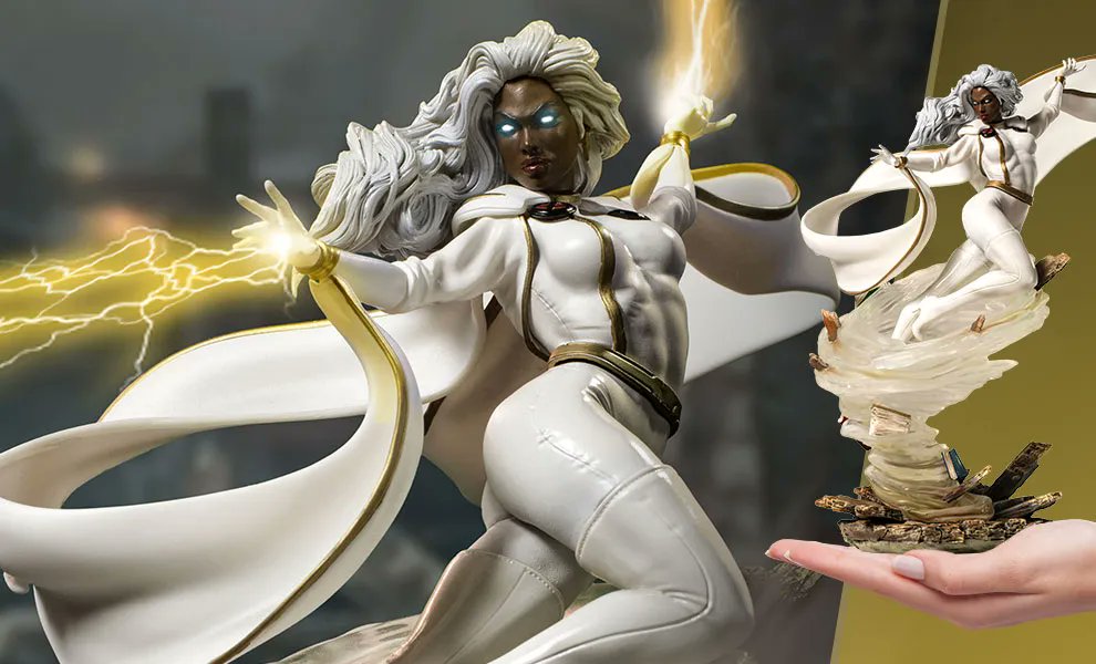 collectsideshow's tweet photo. Ororo Munroe unleashes the full fury of a storm in this Iron Studios statue!

https://t.co/oCGvAL9Nmj

@IronStudios #Sideshow #XMen #Marvel https://t.co/vCcUJNPCMi