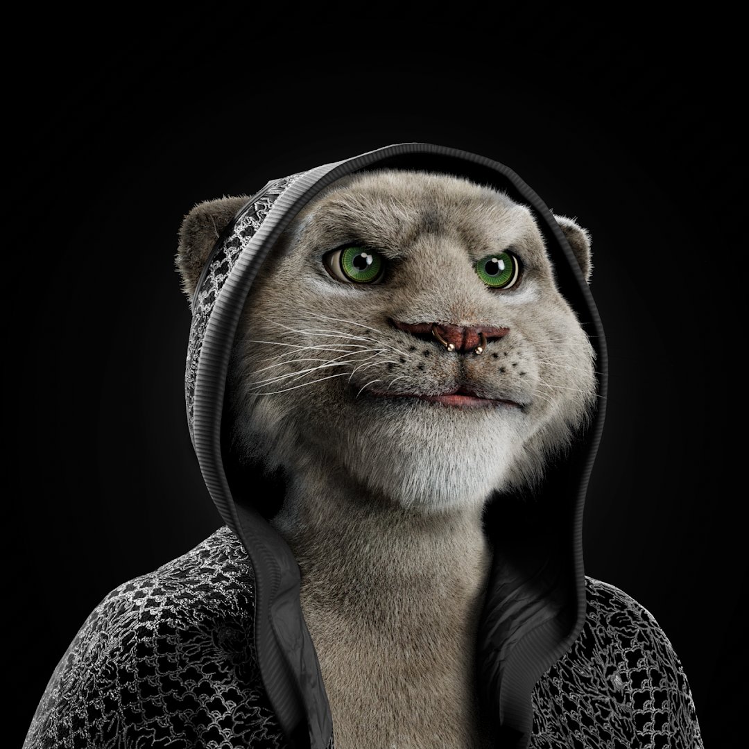 8livesio's tweet photo. Less is more.
#bigcatsnft #NFTcommunity #NFTart #NFTartist #NFT https://t.co/c7eqVIOPp4