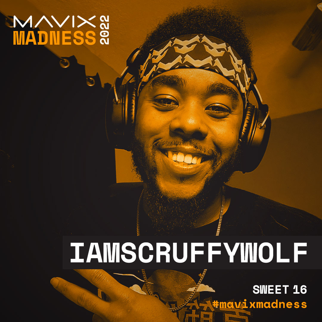 iAmScruffyWolf's tweet photo. I CAN'T EVEN BELIEVE IT! Ya boi is in the #MavixMadness Top 16 ๐๐พ! Thank you @mavixchairs for this opportunity. 1st round, I'm up against @zcentric who is one hell of a Content creator! I'm looking forward to this bro โ๐พ#HowlAtYaBoi https://t.co/YH7G4M7pP9