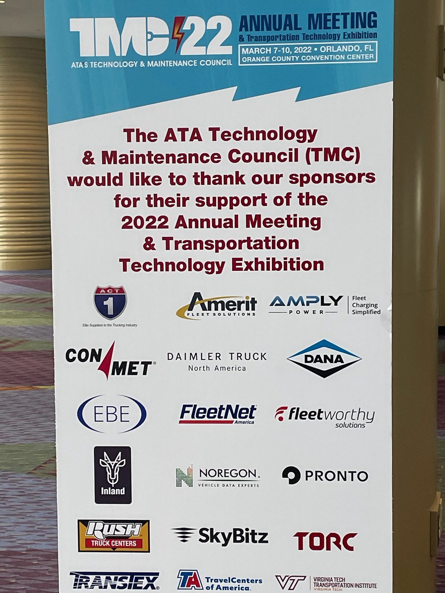 FleetNetAmerica's tweet image. Stop by booth #1421 at TMC in Orlando, FL to visit with the experts in fleet maintenance, FleetNet America. #FleetNet America #TMCAnnual22