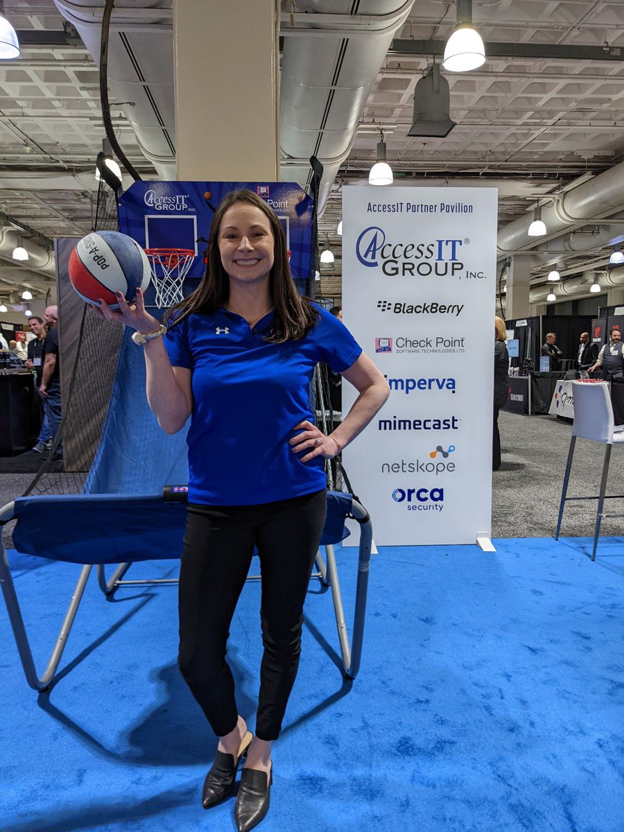 AccessITGroup's tweet photo. If you're at #SWBOS22, stop by and see us and take some shots to win prizes! -with @CheckPointSW @BlackBerry @Imperva @Mimecast @Netskope @orcasec https://t.co/fWOlIJnDNA