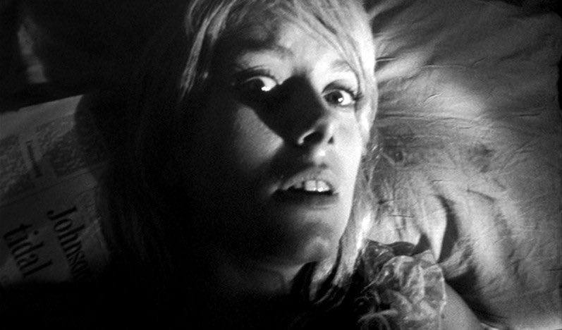 Catherine Deneuve in Repulsion, 1965