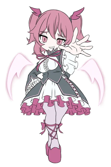 かかったな!魔法少女だけ描いて満足するわけがなかろう!魔法少女と戦う悪堕ちヒロインも用意しておいたのさ(今描いた)
あとは市民を数パターン描きます 
