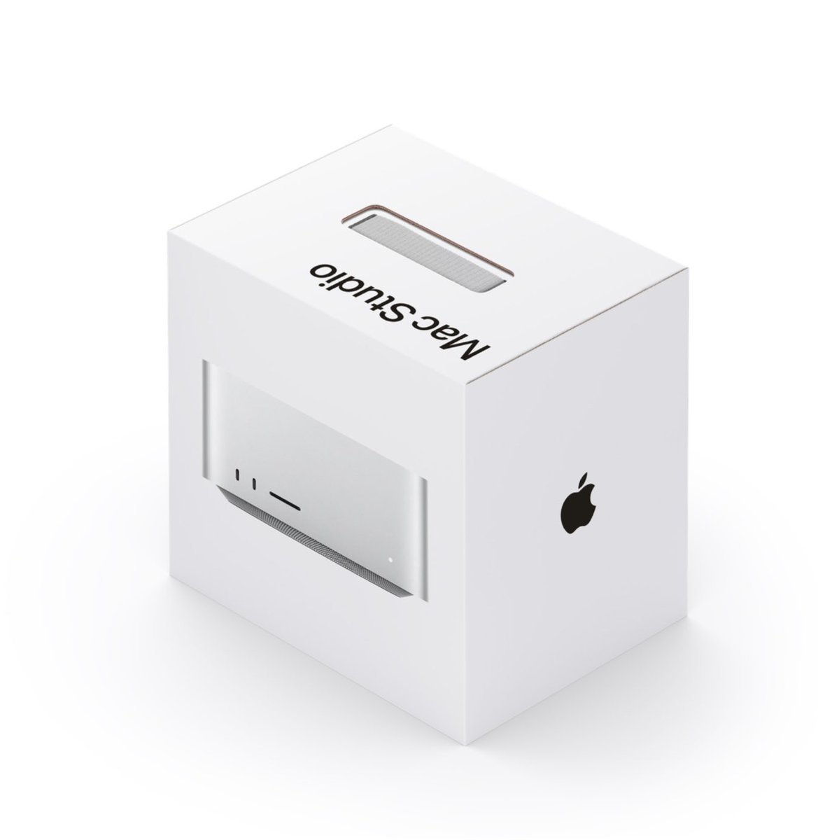 AppMemory's tweet image. Looks like Mac Pro (2019) inspired packaging. #AppleEvent #MacStudio #MacStudioDisplay