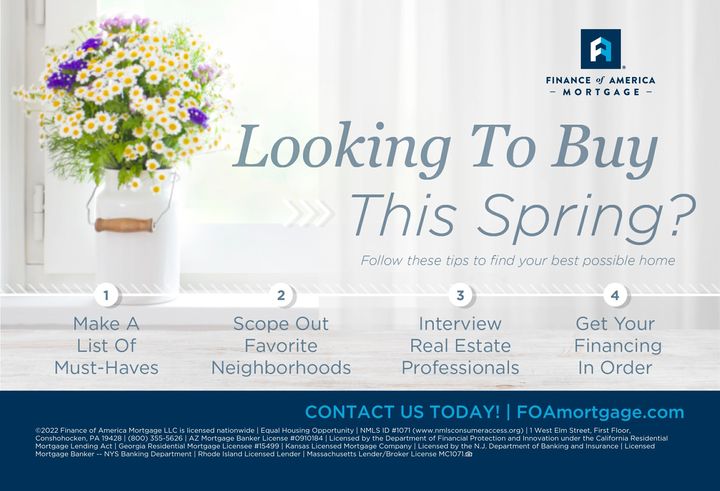 FOAMortgage_WA's tweet photo. When you’re ready to discuss your mortgage needs, call Finance of America Mortgage. If you are considering buying a home or even if you just want to say hello, we invite you to stop by our office or give us a call.

- https://t.co/OeJiMUdadh https://t.co/LiHPPFlNRR