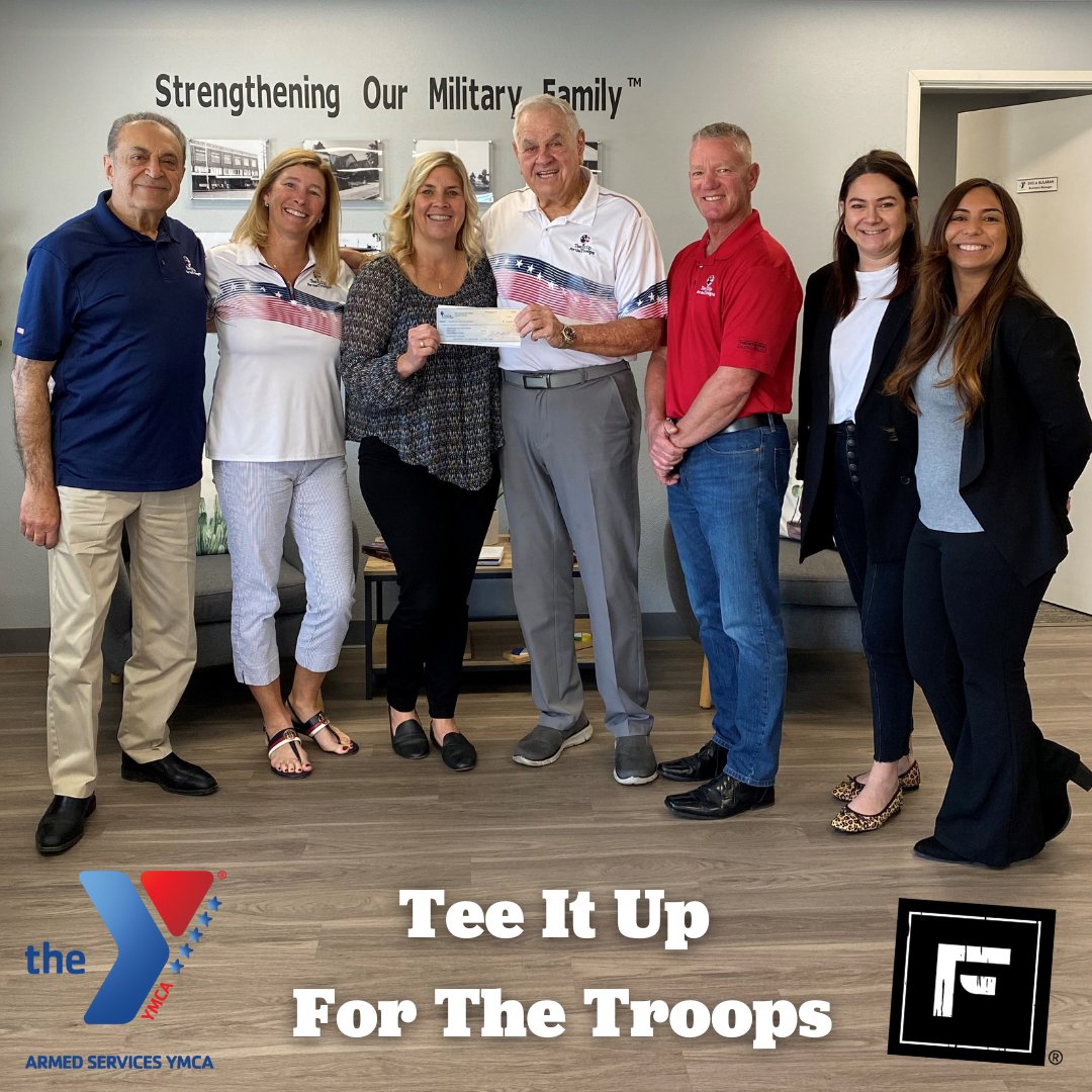 FrontwaveCU's tweet photo. Frontwave is proud to sponsor Tee It Up For The Troops and help the @ASYMCA provide quality programs and services to military families! #FronwaveCU #ASYMCA #StrengtheningMilitaryFamilies https://t.co/7UKvJE7PBf