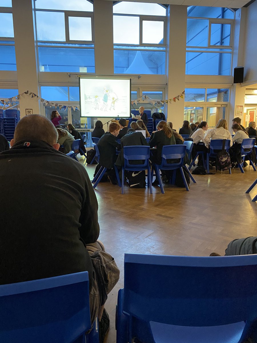 RGSLib1's tweet photo. #battleofthebooks underway. It’s tense in Harrogate! #lovereading #literacy #schoollibraries https://t.co/cKDOy6St1P