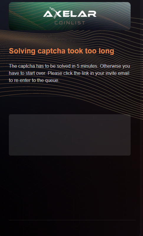 force_trading's tweet photo. @CoinList I have been in the waiting room for 7 hours and exactly at 7 PM when I check back in I see the following: This sucks... https://t.co/X5RFYk6dqU