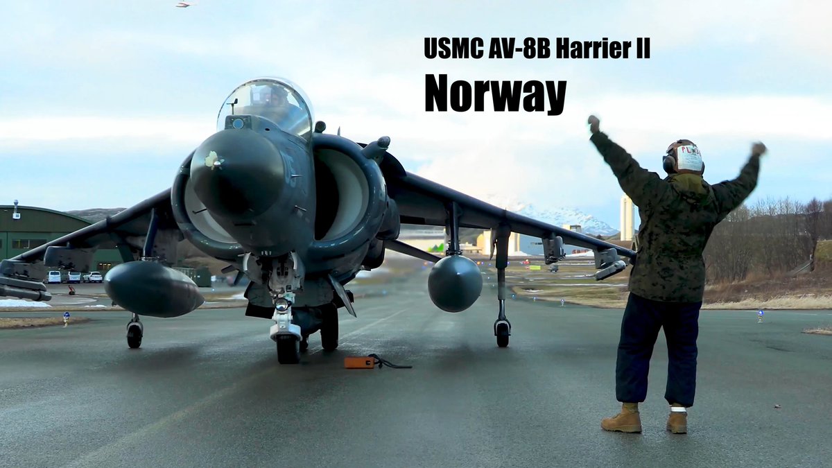 markWeb69983498's tweet photo. https://t.co/OUx6B7gai6
Norway - USMC AV-8B Harrier II's arrive for Defence Exercise -  Bodø AFB https://t.co/PXyzCLugAJ