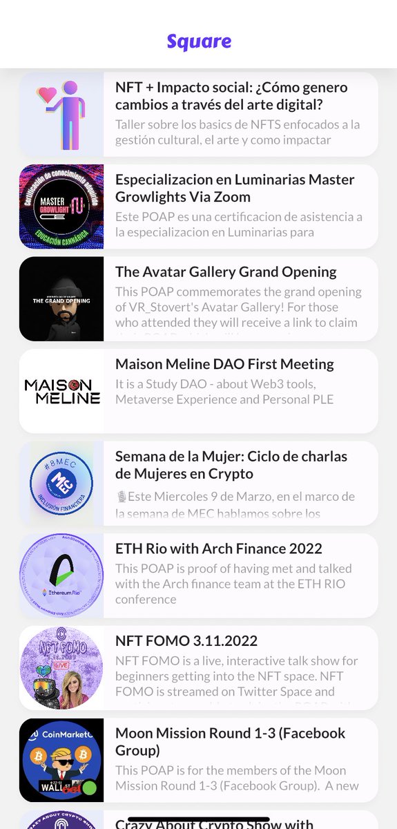 glorylaboratory's tweet photo. 1⃣️Filtering by chains is now supported, POAPs on mainnet have shiny effects. ✨
2⃣️You can receive notifications of the latest #POAP events if you turn on push in settings. ❗️They're public events to be applied for, some of which may not end up being approved for review. https://t.co/YrOQDFAq7H