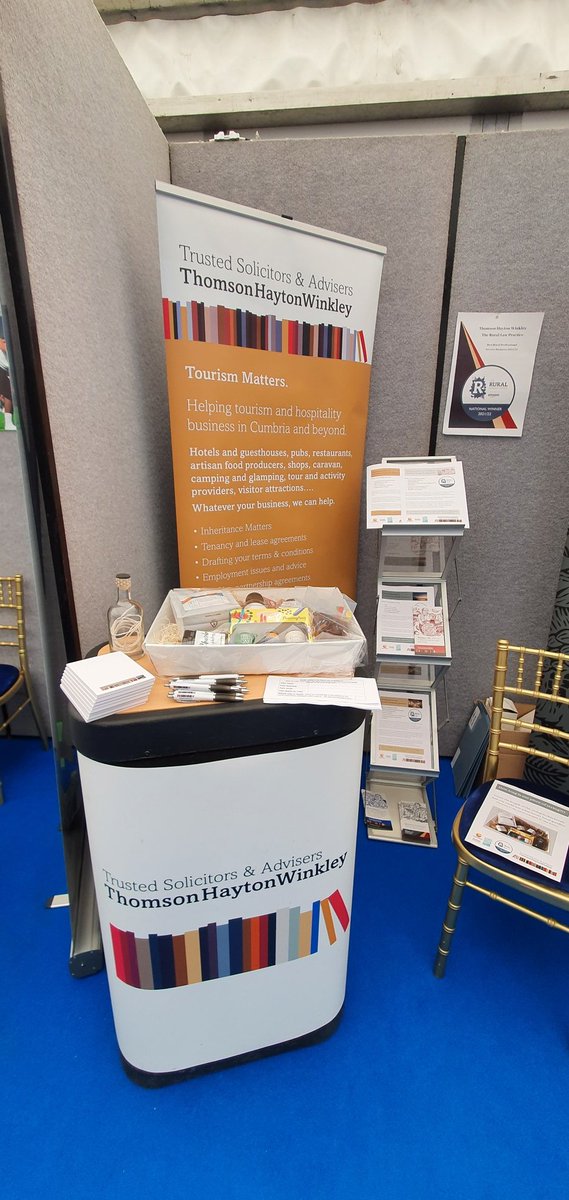 Day 1 of <a href="/LHAtweets/">Lakes Hospitality Trade Show</a> show ✔️
It was lovely to catch up with folks we haven't seen since 2019's show!  Great atmosphere, everyone was so pleased to be back. <a href="/J36ExhibHall/">J36 Exhibition Hall</a>