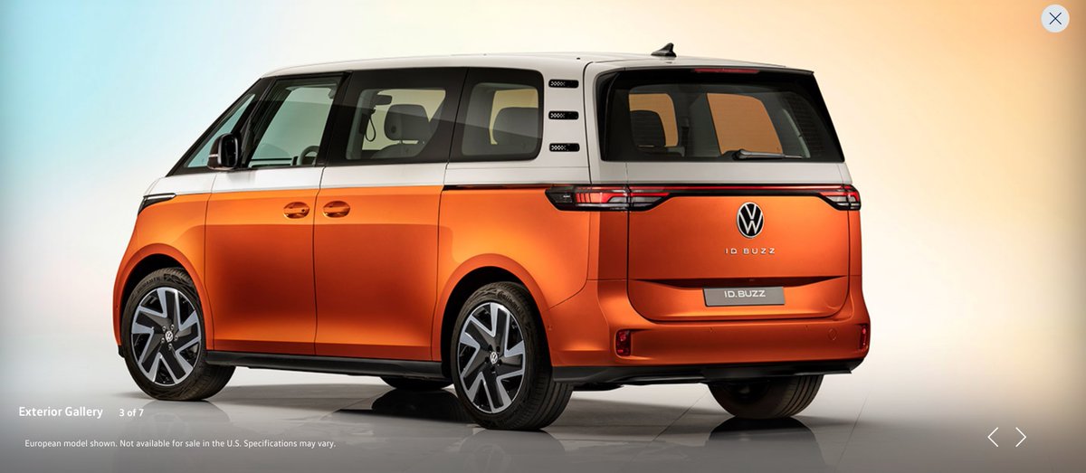 SawyerMerritt's tweet photo. NEWS: VW has unveiled the all-electric ID. Buzz

1/2 https://t.co/CYJdLEmvjH
