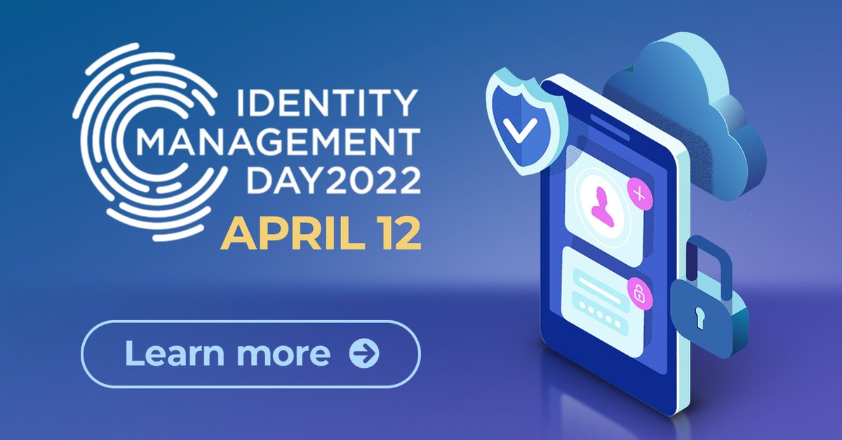 sean85286's tweet photo. Saviynt is joining the IDSA as chair of this year’s Identity Management Day on April 12.

Get ready to make Identity Management Day a big moment, so the next cyber-threat doesn’t have to be.

#identity #IDMgmtDay2022 #BeIdentitySmart
 https://t.co/4ze65chbJH https://t.co/JXlOTiyKr4