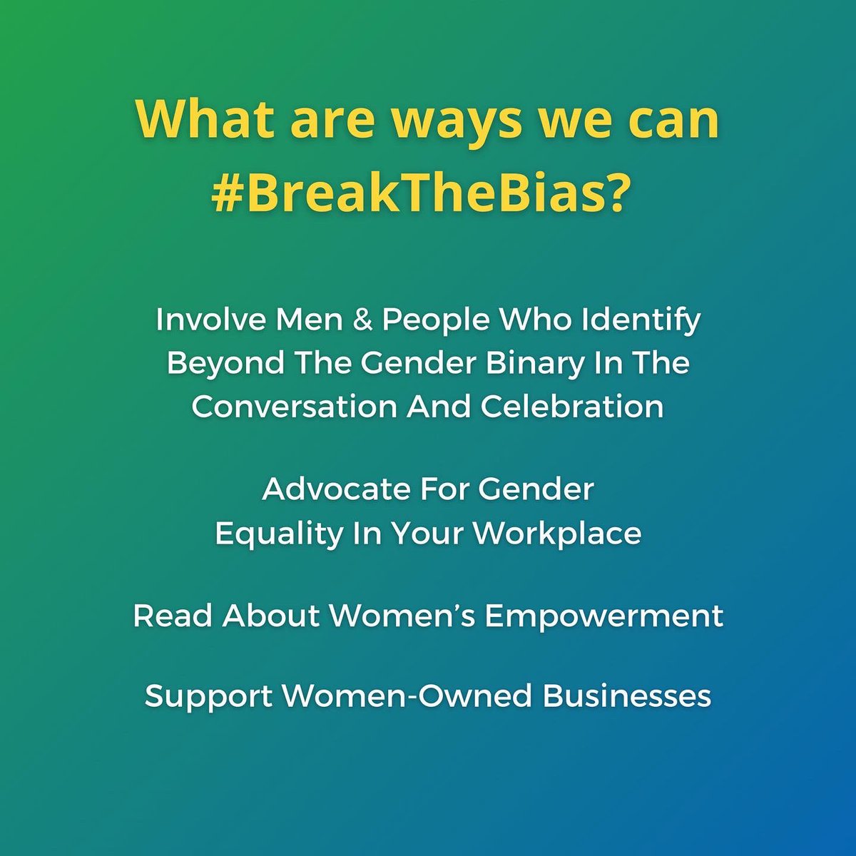 OYUnited's tweet image. Yesterday we celebrated Women’s History Month &amp;amp; #InternationalWomensDay! 
This year’s theme is #BreakTheBias 

A gender-equal world free of bias, stereotypes, &amp;amp; discrimination is possible starting Now! 
#oyunited #WomensHistory