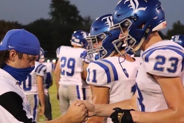 CoachBlakeLee's tweet photo. I want to thank @ljshsfootball and Coach @PateeLB49 for the last three years. I couldn’t have asked for a better program to start my coaching career in. That being said, I am excited to announce that I have been hired as the next Head Football coach at Pretty Prairie. https://t.co/tUrjghoNjh