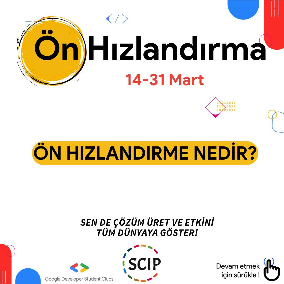 flutterhacktr's tweet image. ⚠️ Unutma! SCIP son başvuru tarihi 13 Mart!
📌 SCIP web sitesi üzerinden başvurabilirsiniz.
🔗 scincubationprogram.com